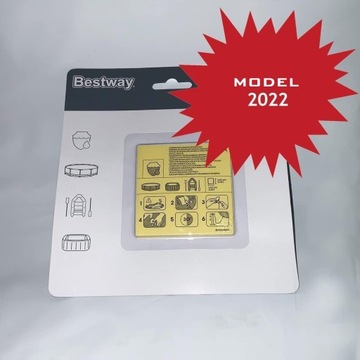 62091 Набор из 10 пластырей для бассейна, 5296