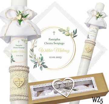 БЕЛАЯ ОДЕЖДА И КРЕЩЕСТВЕННАЯ СВЕЧА КРЕЩЕННОЕ ИМЯ