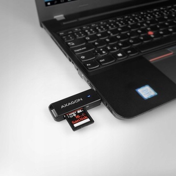 Czytnik Kart pamięci USB 3.0 AXAGON CRE-S2N