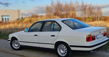 BMW Seria 5 E34 Sedan 520 i 24V 150KM 1990 BMW Seria 5 520i 150KM Klima Skora z Grecji Bez Rdzy 2.0 Benzyna 150KM, zdjęcie 3