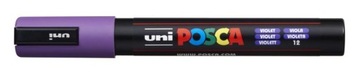 Marker z farbą UNI POSCA PC-5M fioletowy metalic