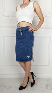 #SEXY - ЖЕНСКАЯ - ЮБКА - В ПОЛОСКУ - СВИТШОТ