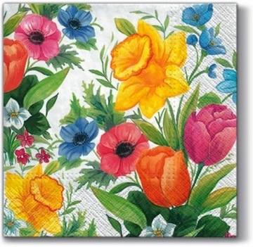 Serwetki ozdobne - Paw - Spring Meadow, 20 szt.