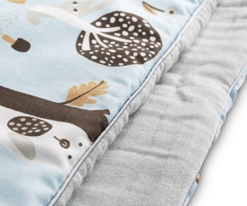 Комплект постельного белья Muslin Sensillo 75 x 95 см Синий