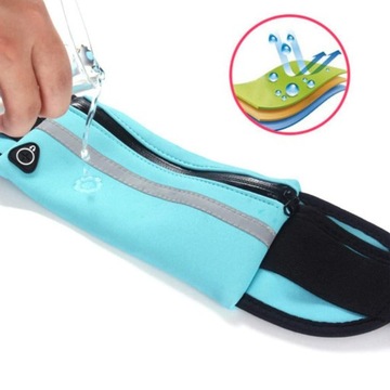 SASZETKA SAKWA NERKA PAS DO BIEGANIA JOGGINGU NA TELEFON BIDON KIESZONKA