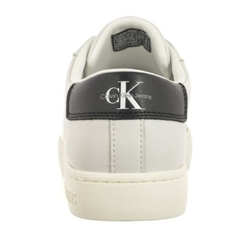 Buty Sneakersy Męskie Calvin Klein Classic Cupsole Laceup Low Białe