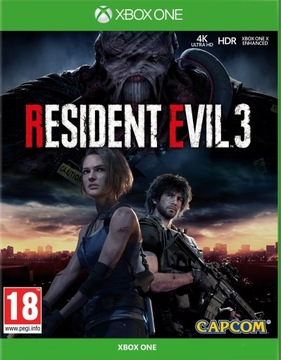 RESIDENT EVIL 3 REMAKE XBOX ONE KLUCZ KOD