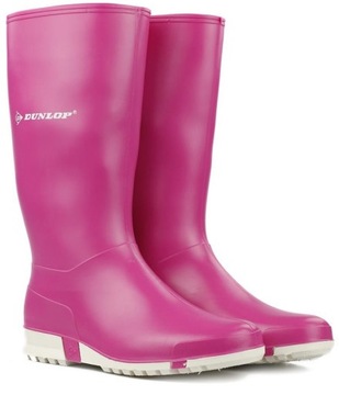 Женские резиновые сапоги Dunlop оригинально, стильно, модно