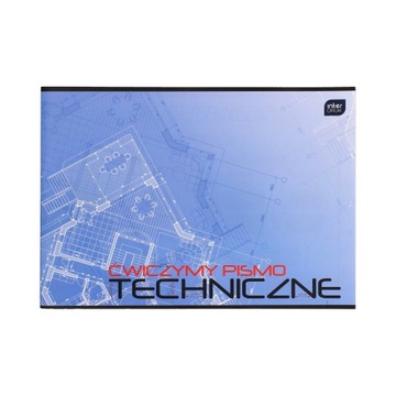 Blok A4 ćwiczymy pismo techniczne Interdruk