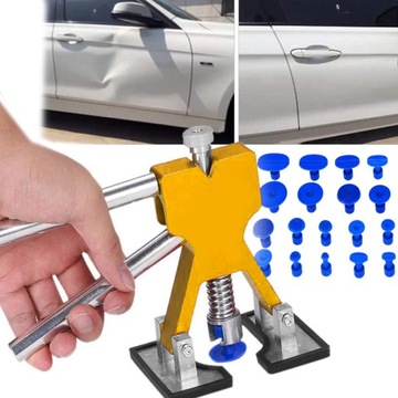 Zestaw do Usuwania Wyciągania Wgnieceń w Karoserii PULLER PDR 18 adapterów