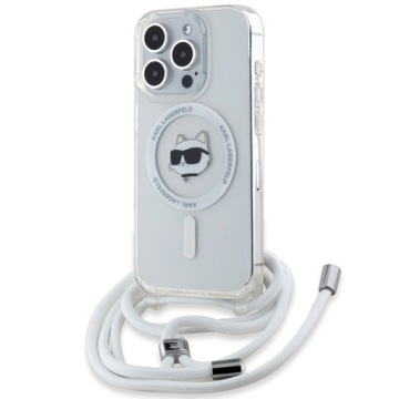 Pouzdro pro iPhone 13 Pro Max Karl Lagerfeld MagSafe Transparentní
