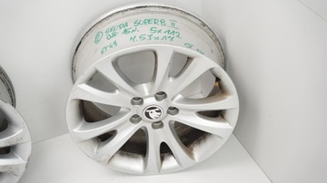 RÁFKY HLINÍK SKODA SUPERB II 2 08R- 7,5JX17 5X112