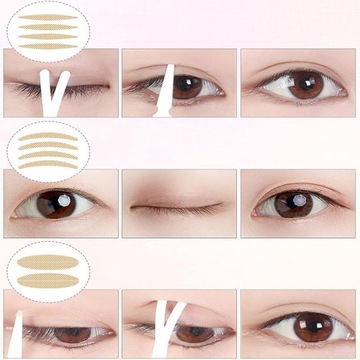 НАБОР КОРРЕКТИРУЮЩИХ ЛЕНТОЧНЫХ ПАТЧЕЙ ДЛЯ ОПУСКАНИЯ ВЕК 1800 ШТ.