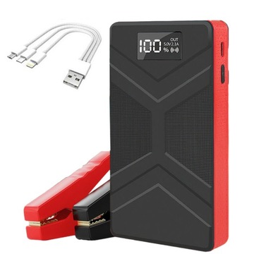 ПОРТАТИВНЫЕ УСИЛИТЕЛЬНЫЕ ЗАЖИМЫ POWERBANK JUMP STARTER 30000 МАч