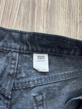 LEVI'S 545 VINTAGE spodnie męskie jeans czarne 40/38