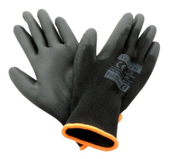 RĘKAWICE OCHRONNE ROBOCZE Verken rozmiar 6 Czarny