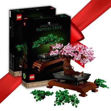 LEGO ICONS Drzewko Bonsai Creator Prezent 10281