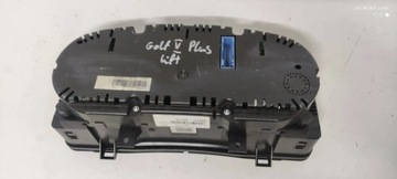 L601 VW VOLKSWAGEN GOLF VI 5M0920861A PŘÍSTROJOVÁ DESKA BUDÍKY TACHOMETR