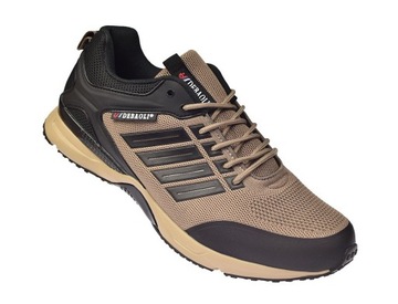 DUŻE BUTY MĘSKIE SPORTOWE PRZEWIEWNE ADIDASY SIATKOWE 812-2 BR roz. 47
