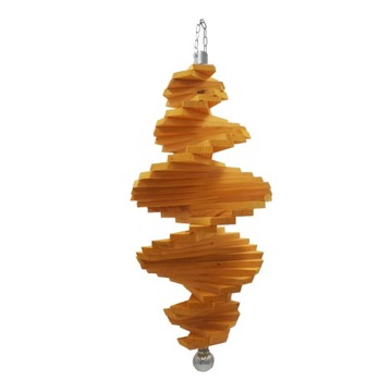 Świderek kręciołek wiatrak ogrodowy z drewna S40