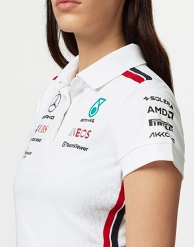 Koszulka polo damska Mercedes AMG F1 2023 r.XS