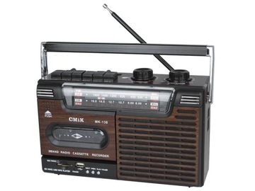 Radio sieciowo-bateryjne AM, FM, SW CMiK MK-138