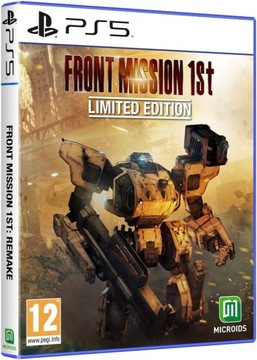 Front Mission 1st Remake Limited Edition PlayStation 5 NOWA FOLIA