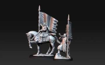 Капитан Серого замка 2 на коне — x1