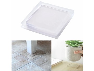 АНТИВИБРАЦИОННЫЕ ПОДУШКИ ДЛЯ СТИРАЛЬНОЙ И ПОСУДОМОЕЧНОЙ МАШИНЫ ЗАЩИТНАЯ СИЛИКОНОВАЯ МЕБЕЛЬ 4 шт.