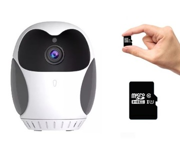 ВРАЩАЮЩАЯСЯ Wi-Fi КАМЕРА PENGUIN FULL HD НА АККУМУЛЯТОРЕ
