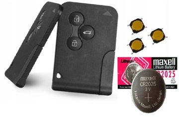 Obudowa Karta do Renault Megane 2 + switche