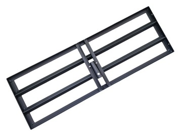 Ręczny niwelator terenu TRAWNIKA LEVEL RAKE MOCNY metal 120x30cm LEVELLAWN