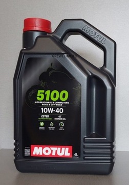 MOTUL olej 5100 10W40 4T 4L półsyntetyk