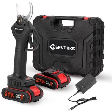 SEKATORY ELEKTRYCZNE AKUMULATOROWA 21V 2x AKU 30mm