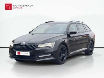 Skoda Superb III Kombi Facelifting 2.0 TSI 190KM 2020 Skoda Superb Sportline 2.0 TSI 190 KM SALON PL Matrix 2.0 Benzyna