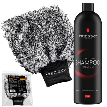 Fresso Shampoo 1L RĘKAWICA Cody Wash Zestaw Mycia