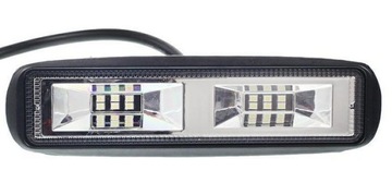 LAMPA ROBOCZA PANEL 12 LED ALUMINIUM 40MM 12/24V