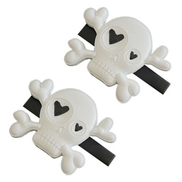 HALLOWEENOWE SKELETON DZIEWCZYNY WSPORNIKI DO WŁOSÓW CZASZKI