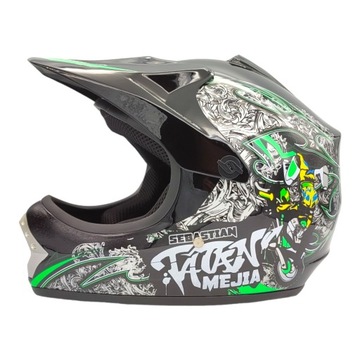 ШЛЕМ ДЕТСКИЙ ДЕТСКИЙ КРОСС-ВЕЛОСИПЕД FOR CROSS QUAD LIGHT M КОМПЛЕКТ