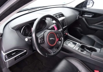 Jaguar F-Pace SUV 3.0 TDV6 300KM 2016 Jaguar F-Pace 3.0D 300KM Automat Led Skora Navi Bezwypadkowy Zarejestrowany, zdjęcie 10