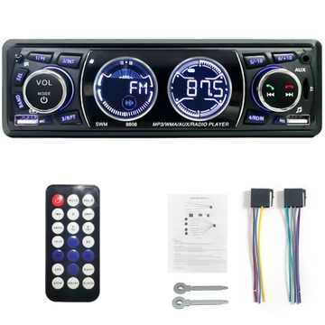 Styl radia Radio samochodowe Bluetooth 1Din MP3 FM 60Wx4 AUX/USB/TF