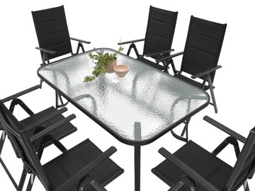 Садовая мебель терраса 6 стульев сад набор