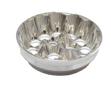 Odbłyśnik kolimator do latarki szperacza 15x dioda LED aluminiowy