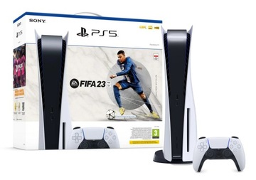 Консоль Sony PlayStation 5 + FIFA 23 + Трилогия Dark Souls + Horizon F. W.