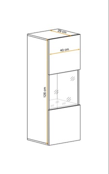 ВОЗДУШНАЯ ВИТРИНА МАЛЕНЬКАЯ T21 WW W. БЛЕСК ПВХ
