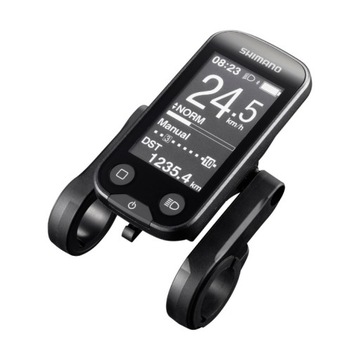 Licznik rowerowy przewodowy Shimano SC-E6100 z uchwytem