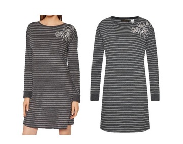 TRIUMPH koszula nocna NIGHTDRESSES NDK LSL 10X BAWEŁNA r.42