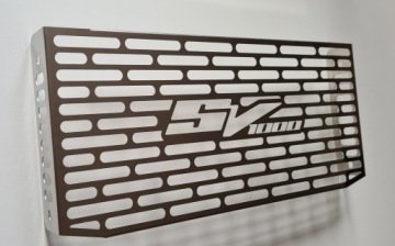 Suzuki SV 1000 крышка радиатора нержавеющая сталь