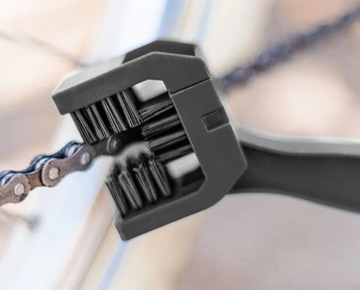 ЩЕТКА ДЛЯ ЧИСТКИ ЦЕПИ Велосипед Мотоцикл Черный