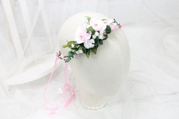 Свадебный венок для причастия, нежное украшение для волос